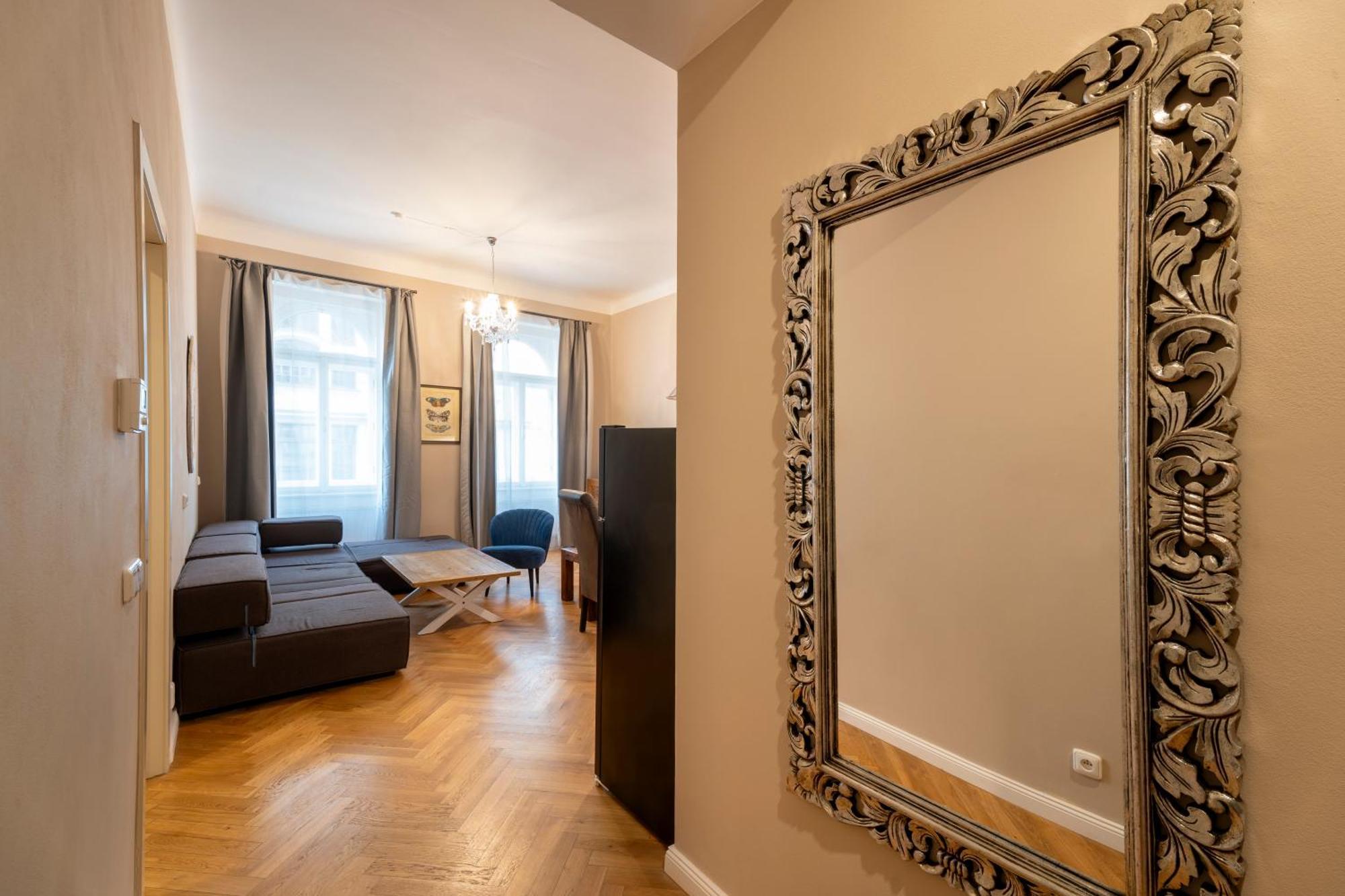 Apart Hotel Zborovska Prag Exteriör bild